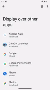 CamON Launcher screenshot 1