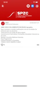 SPZC Sindicato de Professores screenshot 2