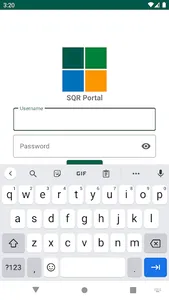 SQR Portal screenshot 1