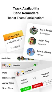 SquaD - Sports Team Management screenshot 3