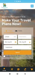 Travelholidaysexpress screenshot 1