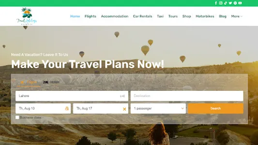 Travelholidaysexpress screenshot 3