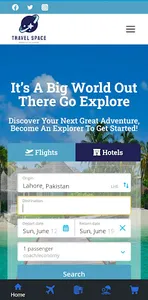 Travelspaceonline screenshot 1