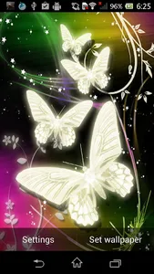Galaxy HD Live Wallpaper screenshot 0