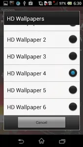Galaxy HD Live Wallpaper screenshot 7