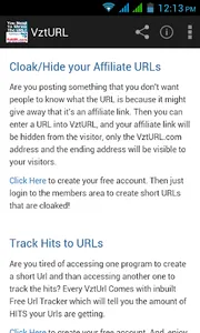 vzturl: Short & cloak Url screenshot 2