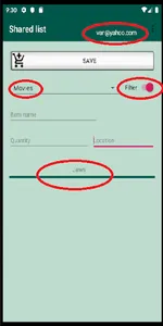 Shared Lists screenshot 5