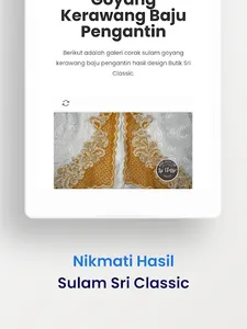 Koleksi Sulam Goyang Kerawang screenshot 11