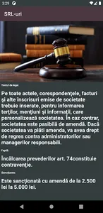 Amenzi Societăți Comerciale screenshot 2