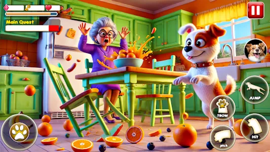 Bad Cat vs Angry Granny: Prank screenshot 5