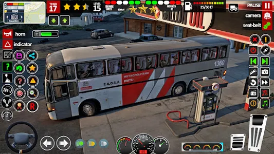 US Bus Driving Games 3D screenshot 1