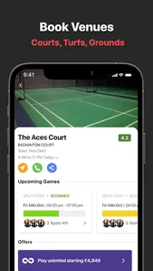 Sportido - Book Sports Venues  screenshot 3