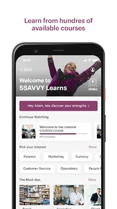 SSAVVY Learns screenshot 1