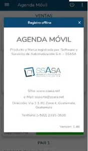 Agenda Movil Fafides screenshot 2