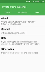 Crypto Coins Watcher Pro screenshot 13