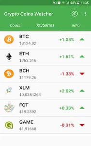 Crypto Coins Watcher Pro screenshot 18