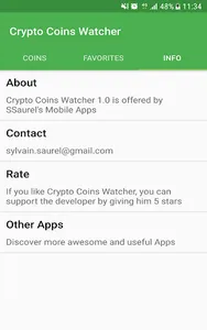 Crypto Coins Watcher Pro screenshot 20