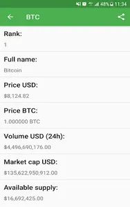 Crypto Coins Watcher Pro screenshot 8