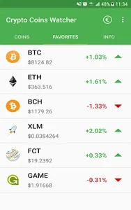 Crypto Coins Watcher Pro screenshot 9