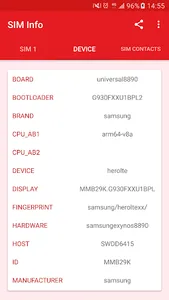SIM Card Info Pro screenshot 2