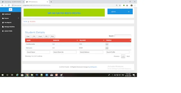 SS BOYS HOSTEL screenshot 2