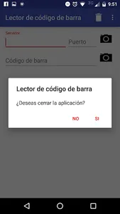 Lector de códigos de barra screenshot 2