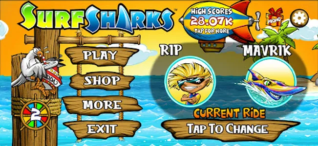Surf Sharks screenshot 0