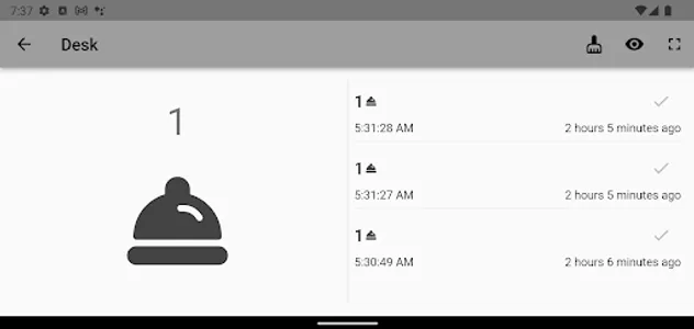 QR Service Bell screenshot 0