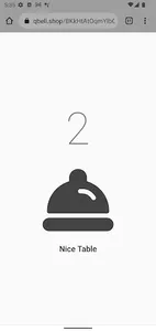 QR Service Bell screenshot 1