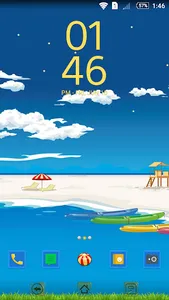 SUMMER Theme for XPERIA™ screenshot 0