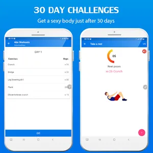 30 Day Home Workouts screenshot 8