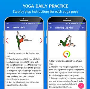 Yoga Daily Fitness - Yoga Pose screenshot 3