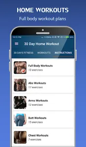 30 Day Home Workout Pro screenshot 2