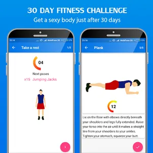 30 Day Home Workout Pro screenshot 5