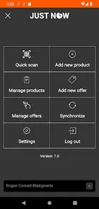 JustNow Merchandiser screenshot 1