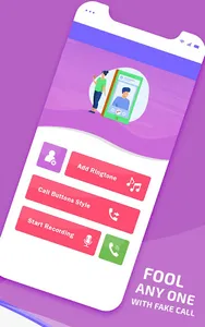 Fake Caller With Audio Recordi screenshot 0