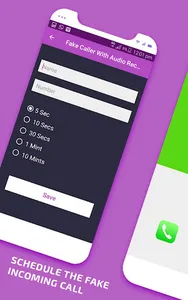 Fake Caller With Audio Recordi screenshot 1
