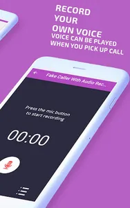 Fake Caller With Audio Recordi screenshot 4