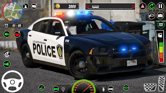 Drive Police Parking Car Games screenshot 6