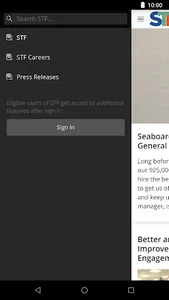 STF Connect screenshot 1