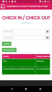 CESS - Conference and Event St screenshot 1
