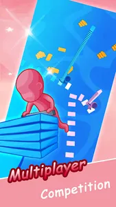Stair Run Bridge Race 3D screenshot 1