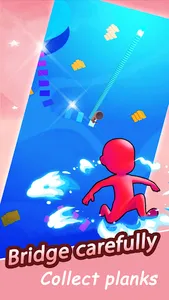 Stair Run Bridge Race 3D screenshot 2