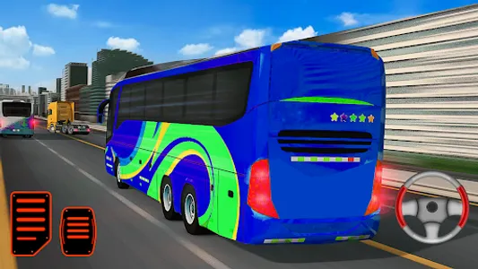 Bus Race Bus Driving Game screenshot 7