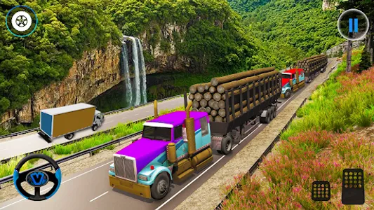 Impossible Cargo Truck Driving screenshot 12