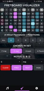 Fretboard Visualizer - Scales  screenshot 4