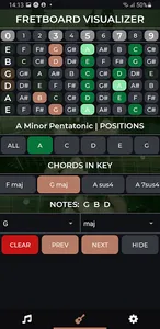 Fretboard Visualizer - Scales  screenshot 5