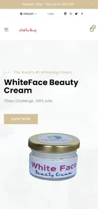 WhiteFace Beauty Cream screenshot 0