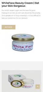 WhiteFace Beauty Cream screenshot 3