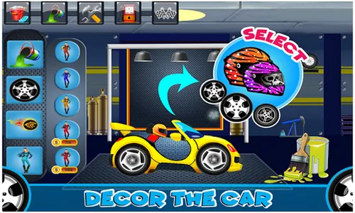 Build Crazy Cars: Design Style screenshot 0